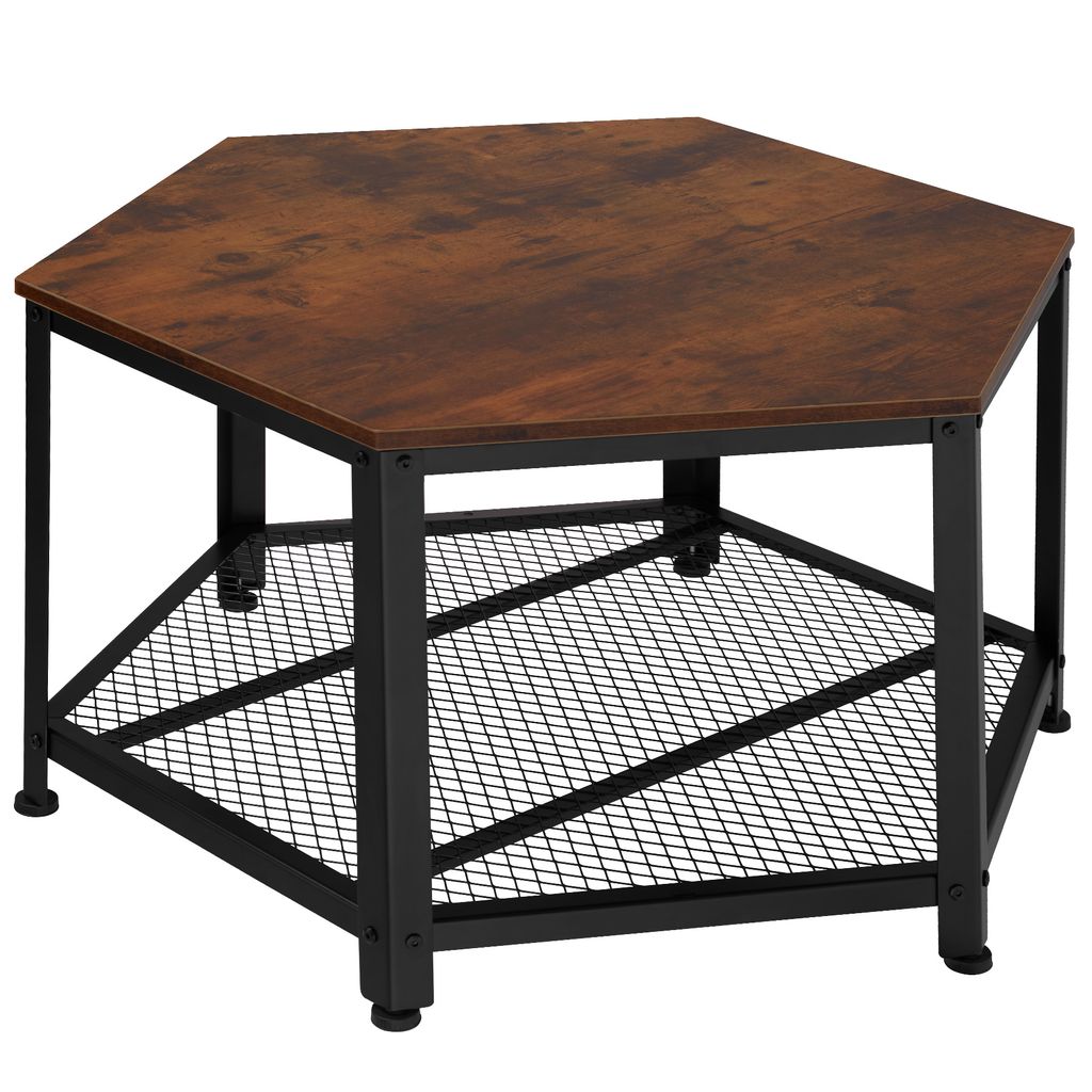 tavolino tectake® Norwich 86,5 x 75 x 46,5 cm Immagine del prodotto 