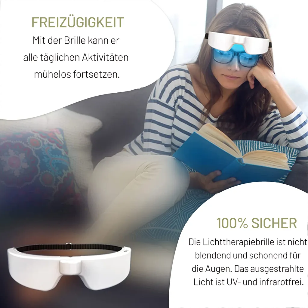 Lunettes de luminothérapie pour lutter contre le manque de soleil - 6