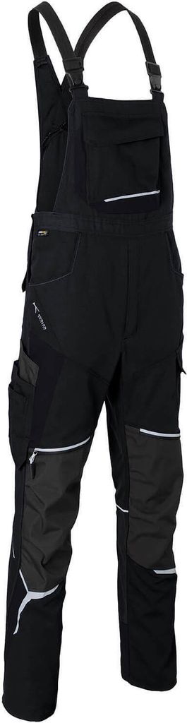Kübler Bodyforce Latzhose schwarz Gr. 64