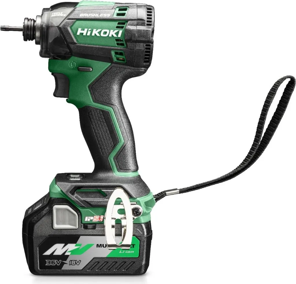 Visseuse à choc HiKOKI 18V WH18DCWRZ idéale pour charpente et menuiserie
