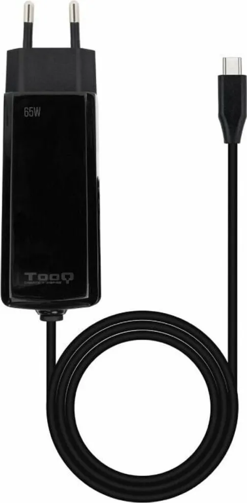 Cordon TooQ TQLC-USBCGAN65PD-C chargeur USB-C 65W pour PC portable