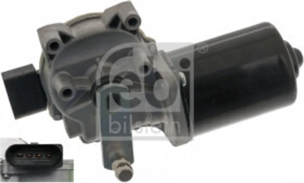Moteur d'essuie-glace robuste Febi 48671 compatible OE 7E1 955 113 M