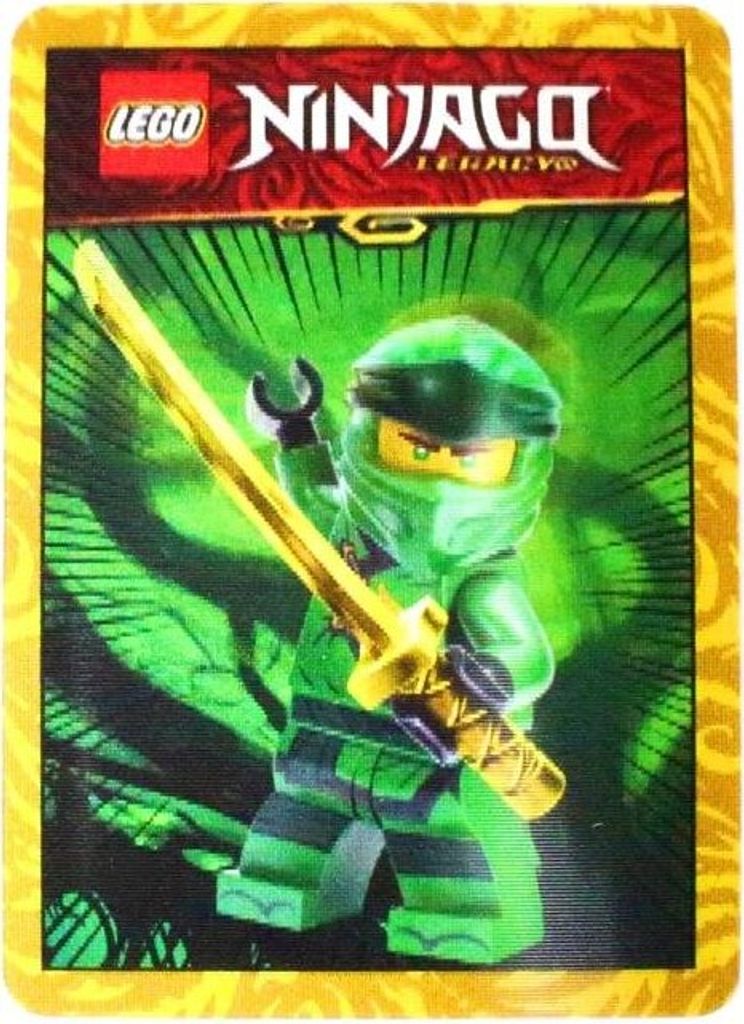 Lego Ninjago Sticker - Legacy Sammelsticker 2020 - 3D Card - 1. Lloyd