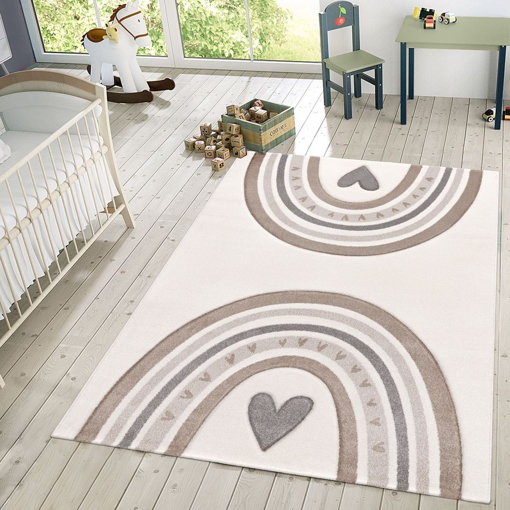 TT Home Kinderzimmerteppich Junge Mädchen Kinderteppich 3D Produktbild 