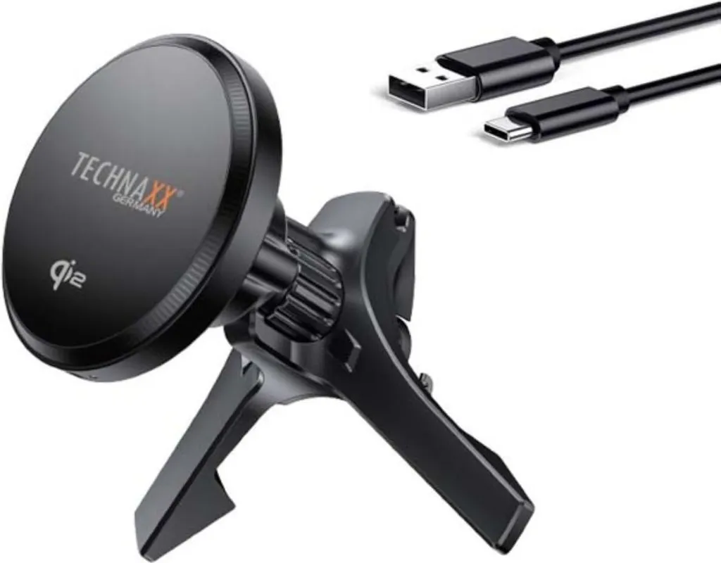 Chargeur Induction 3A Puissant Technaxx TX-323 Sortie Rapide Qi 5260