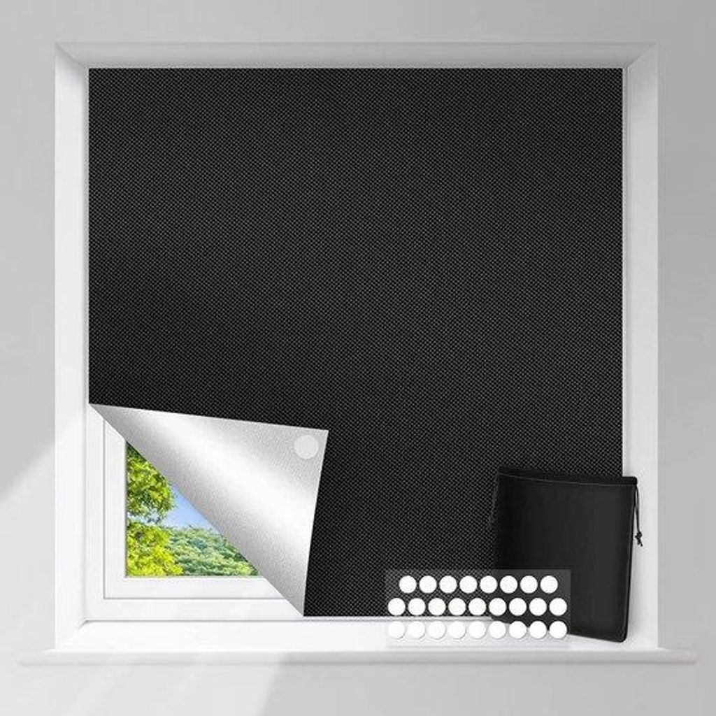 Reisverduisteringsgordijn, 150x200 cm, zelfklevend