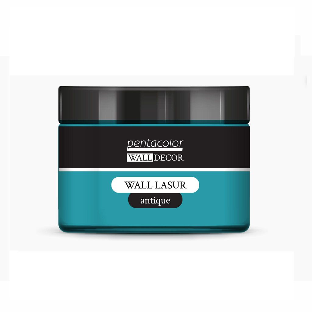 PENTART Wandlasur, Antik, 150 ml, Patinablau