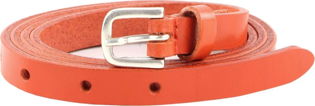 Cintura Vanzetti Pelle 15mm Neon Booster Arancione W75 Arancio