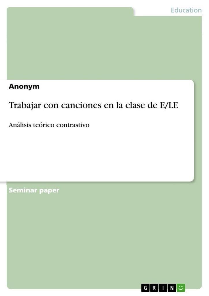 Trabajar con canciones en la clase de E/LE
