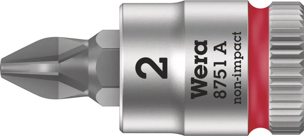 Inserto Wera 8751 A PH 1 - Bussola Phillips per Utensili Manuali