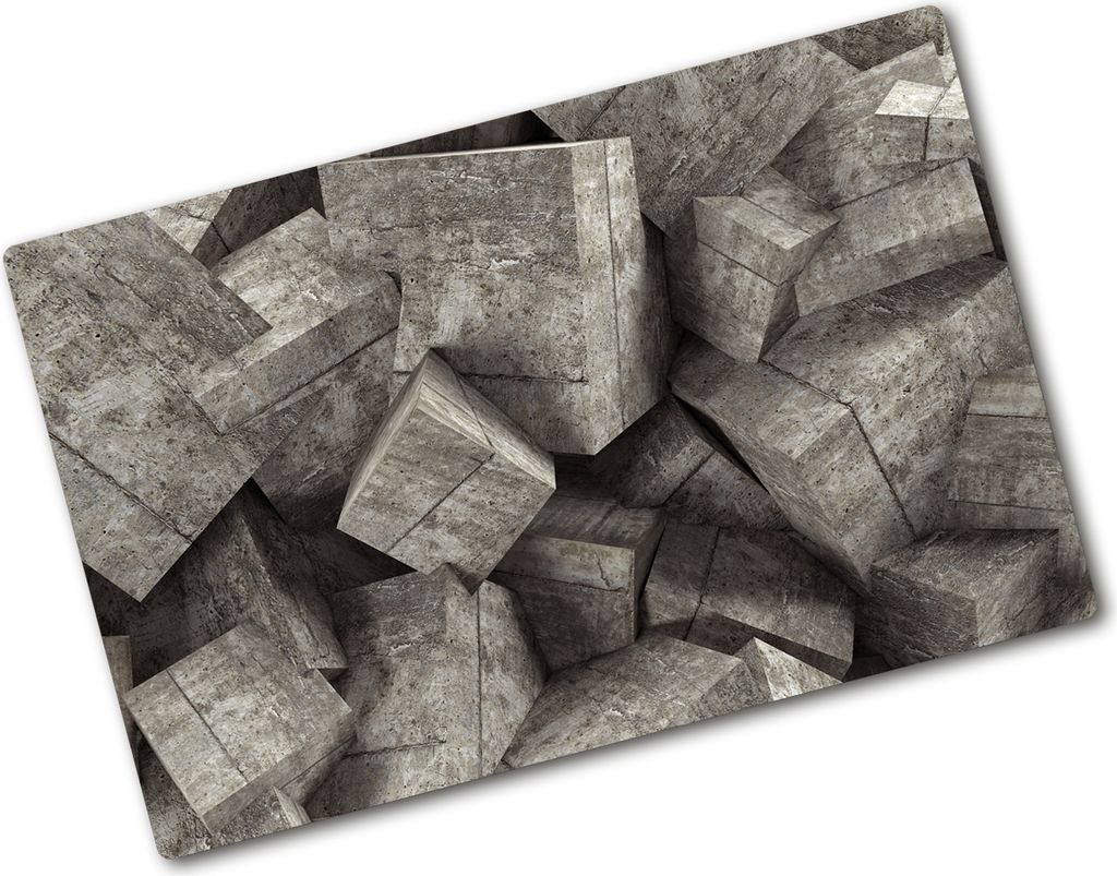Tulup Glas Herdabdeckplatte - 80x52 cm - Produktbild 