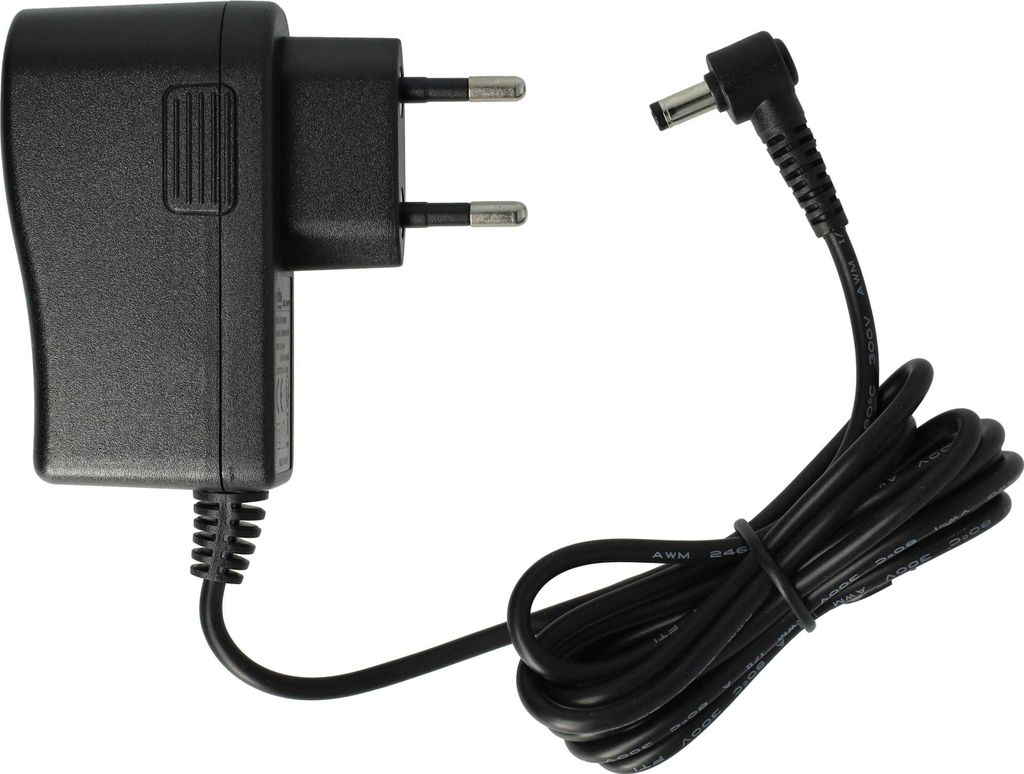vhbw Netzteil kompatibel mit Casio CTK-1550, CTK-2080, CTK-2300, CTK-240, CTK-1200, CTK-1300, CTK-1100, CTK-1150, CTK-1500 Keyboard, E-Piano - 11,4 cm