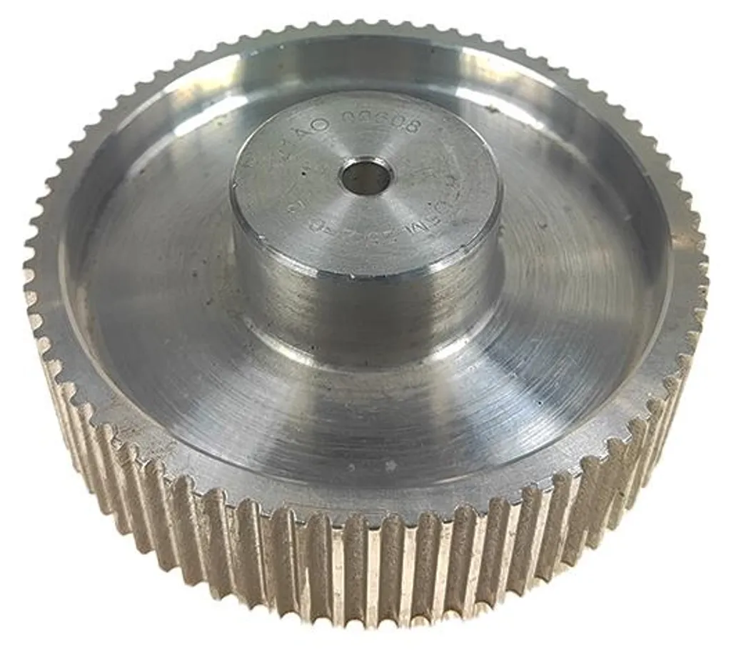 Poulie dentée anti-glissement 5M 72 dents alu pour transmission stable