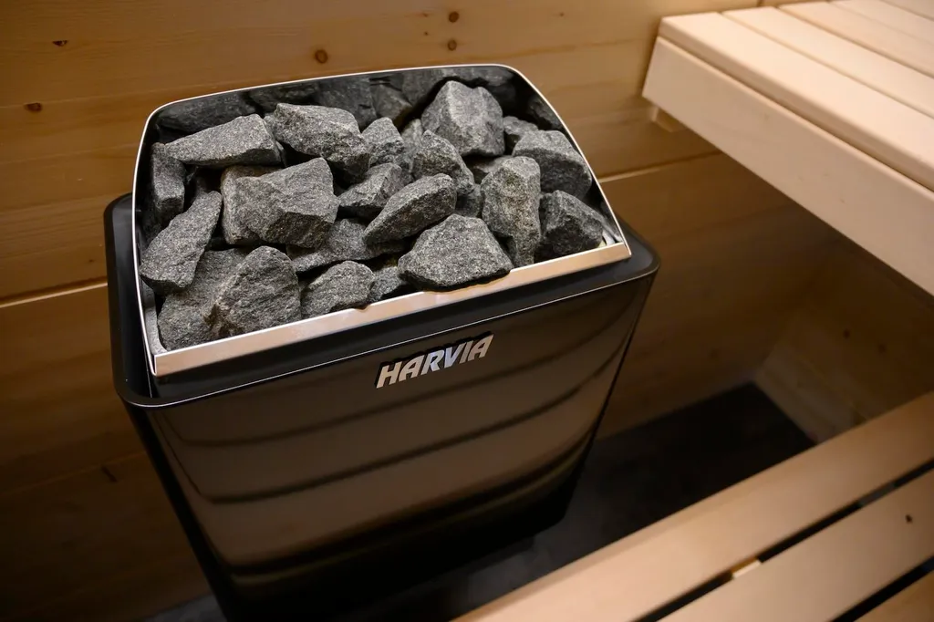 Poêle électrique pour sauna Harvia KIP45E Noir 4,5 kW sans commandes intégrées - 2