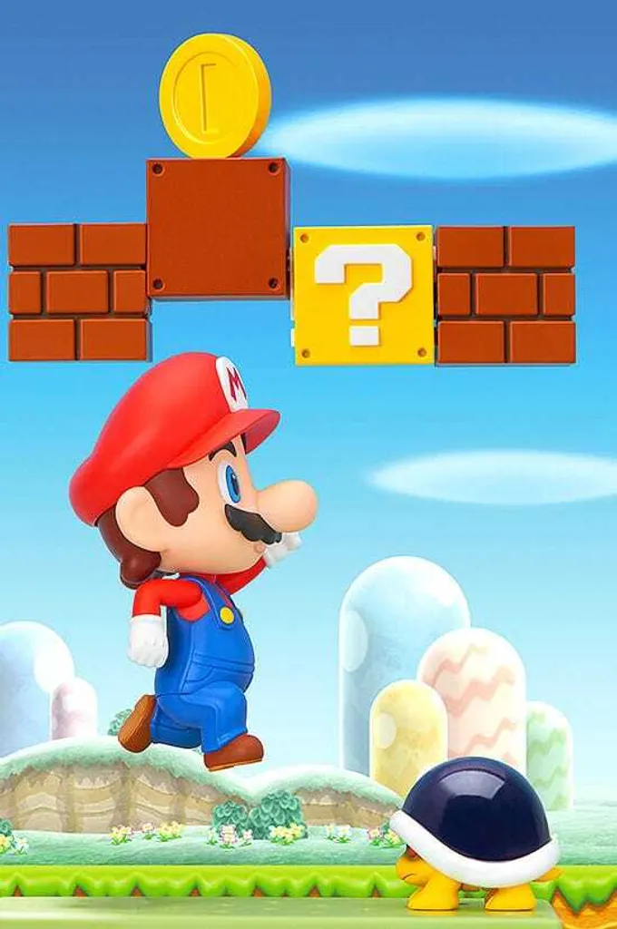 Figurine Mario Nendoroid Authentique : Qualité 4th-run Sans Défauts