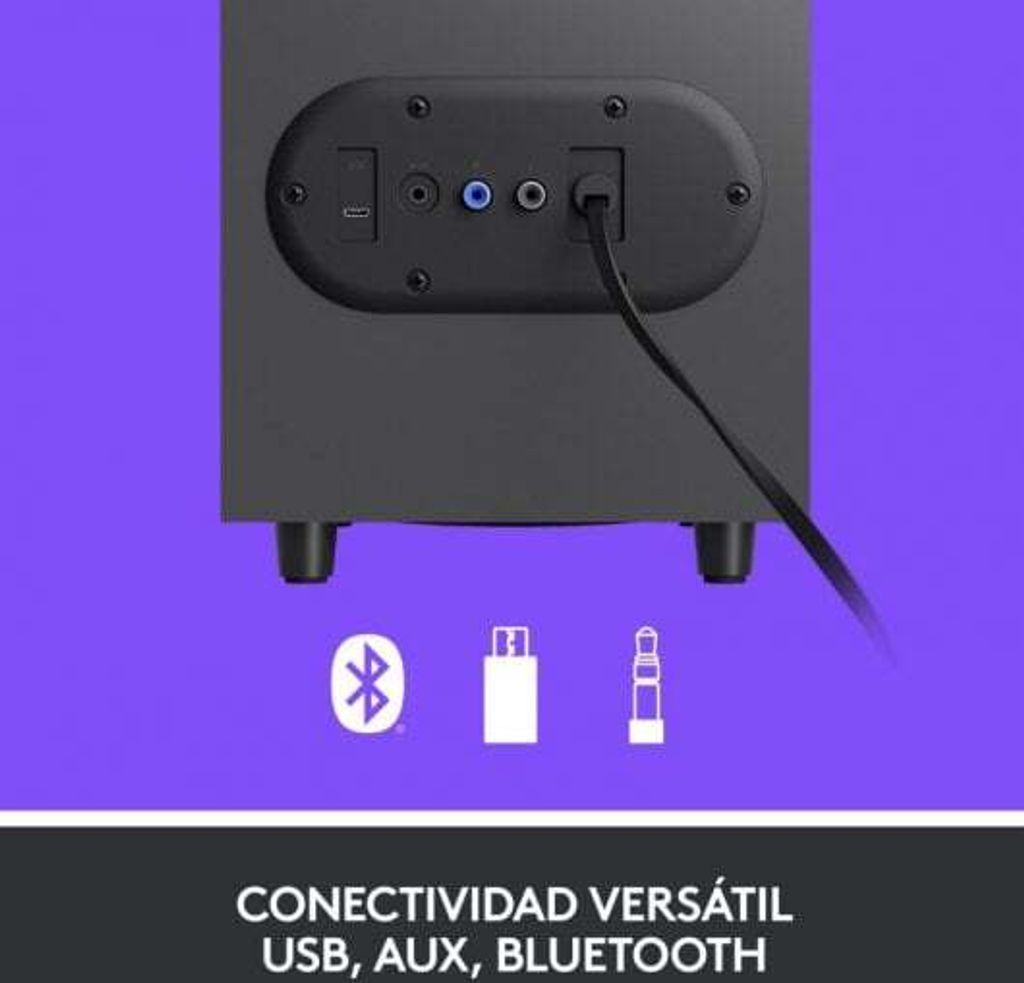 Głośniki komputerowe Logitech Z407 Bluetooth z subwooferem Zdjęcie produktu 39