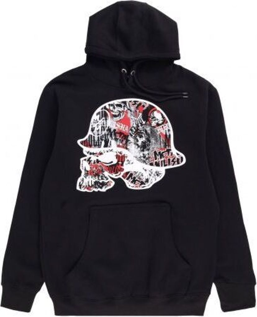METAL MUL SURFACE HOODIE - schwarz - L
