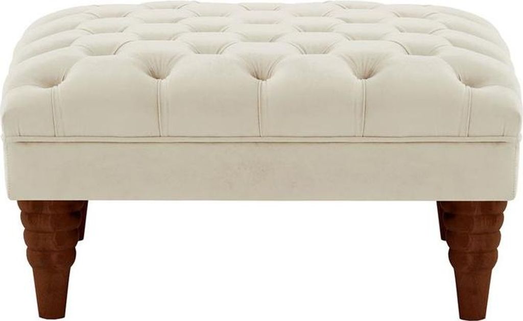 Polsterhocker Chester Max-Velluto 2-dark oak
