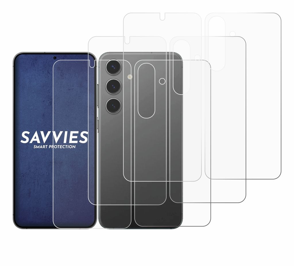 6x Für Samsung Galaxy S24 (Display+Rückseite) Schutzfolie Produktbild 2