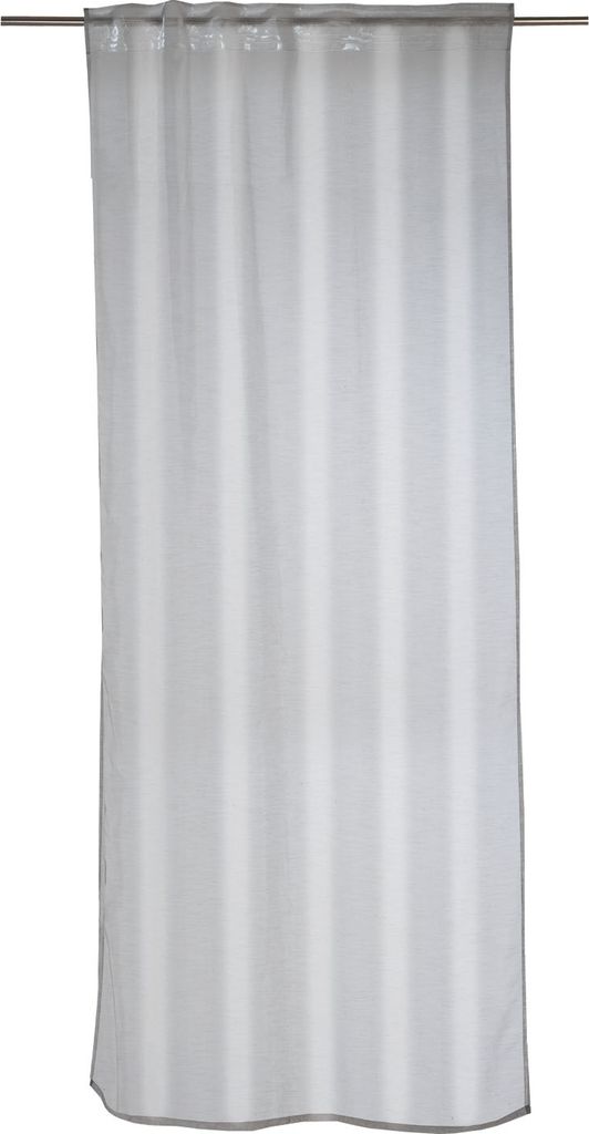 Verdeckter Schlaufenschal - Silbergrau - 140 x 245 cm - Polyester