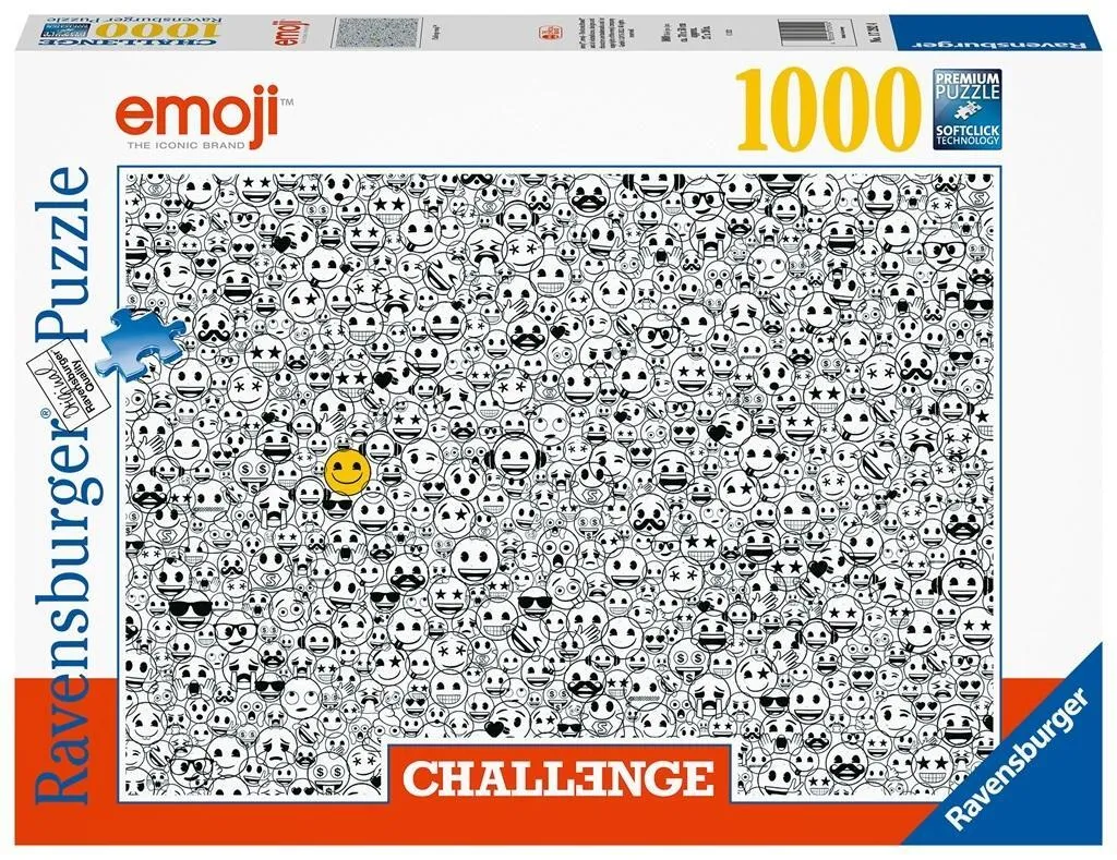 Puzzle Challenge Emoji Ravensburger 17292 - Jeu de Société et Logique