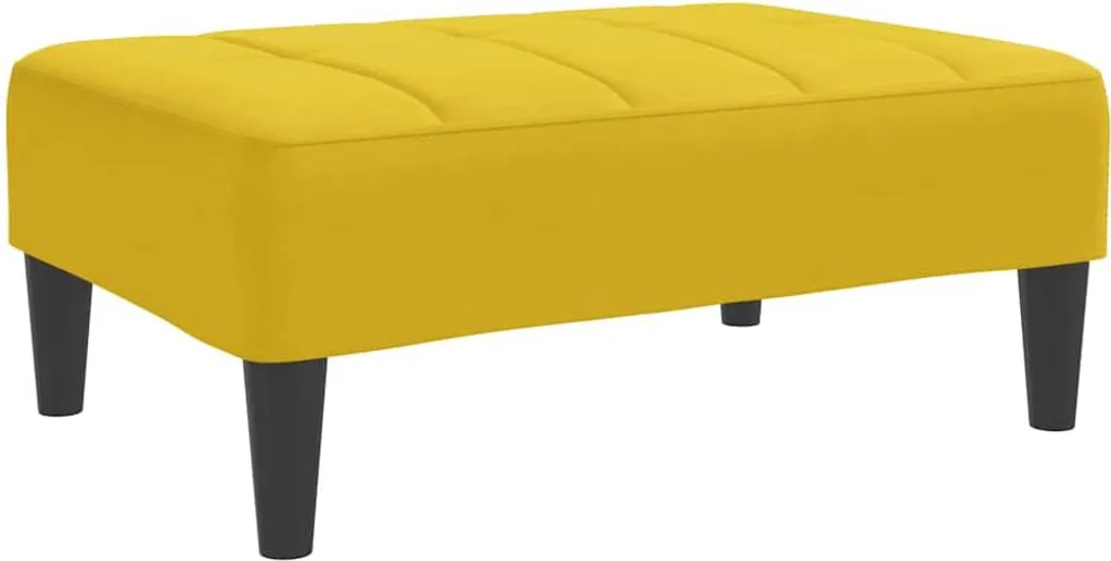 Analisi Sgabello vidaXL Velluto Giallo 77x55x31 cm | Recensione e Dati