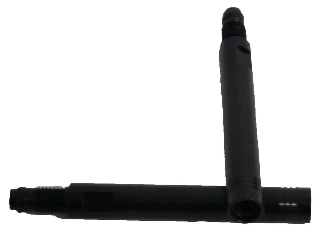 Rallonge de soupape FV SV 40 mm aluminium noir pour valve de chambre