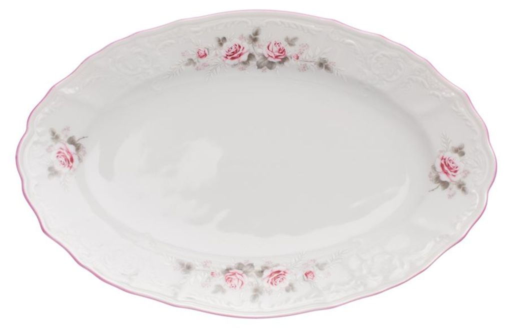 Thun, 1794, ovale Schale, 26 cm, tschechisches Porzellan, Produktbild 