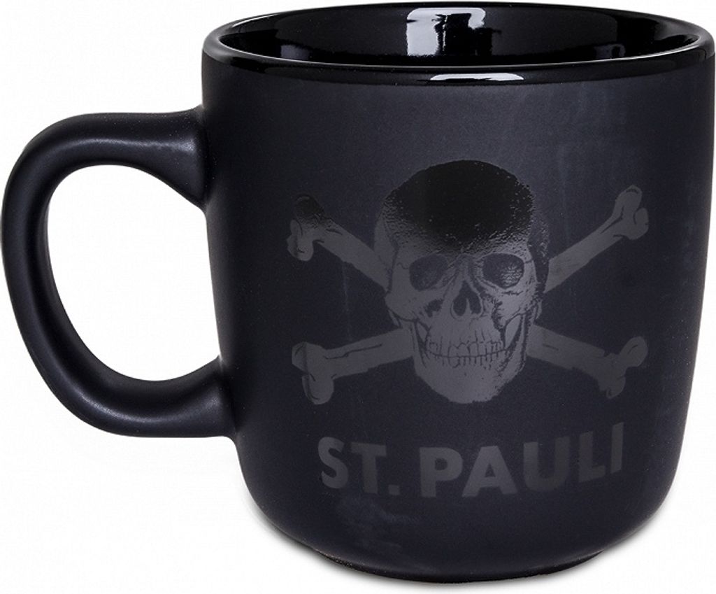 St. Pauli - Mattschwarz, Kaffeebecher