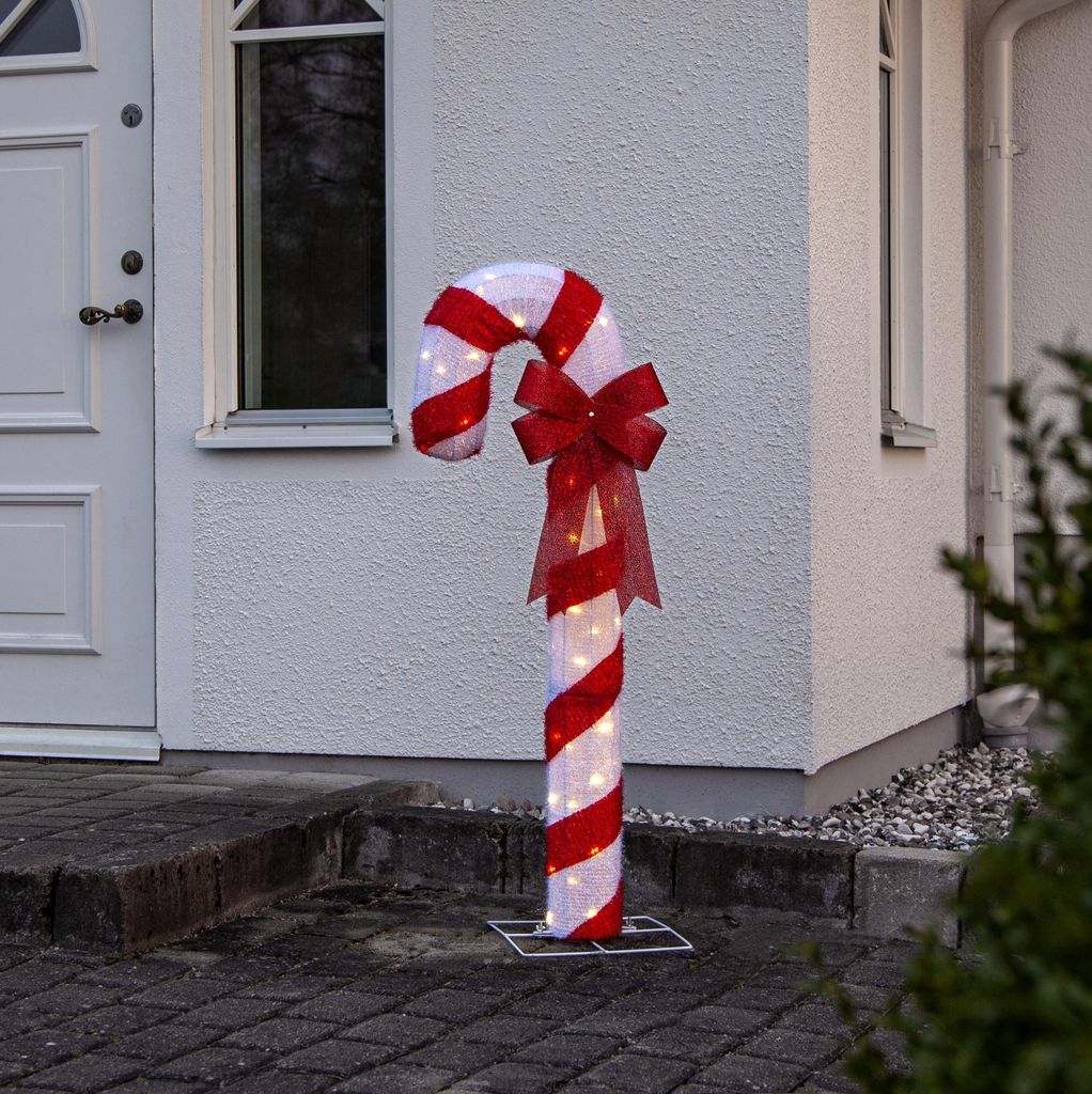 Szwedzka Dekoracja Świąteczna Laska Cukrowa LED CANDYCANE Zdjęcie produktu 