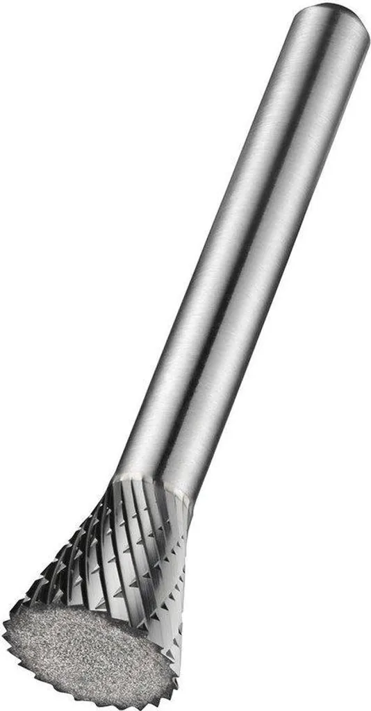 Brosse rotative conique pour désherbage et décapage des sols pavés