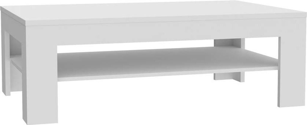 SAVONA Couchtisch Weiß hochglanz