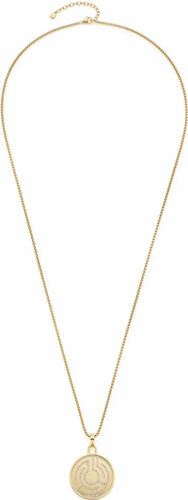 Collier Leonardo Jewels 80 or Joy 024367 en acier doré et zircone