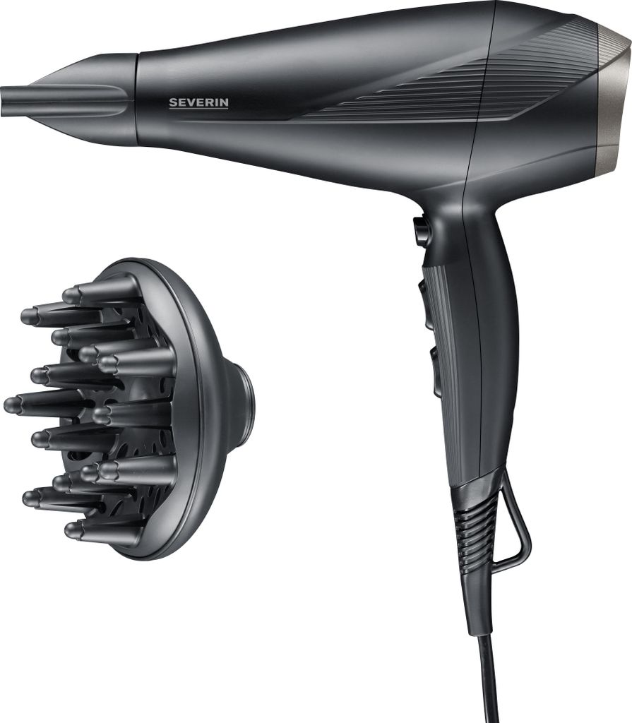 Severin HT 0167, Czarny, Srebrny, Plastik, 2,8 m, 2300 W, Zdjęcie produktu 