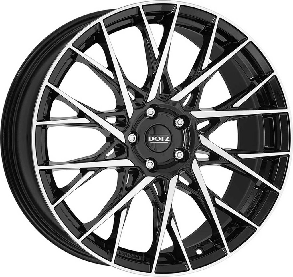 Dotz Felge Fuji dark 7.5Jx18 ET45 4x108 für Ford Fiesta Focus Fusion Alufelgen