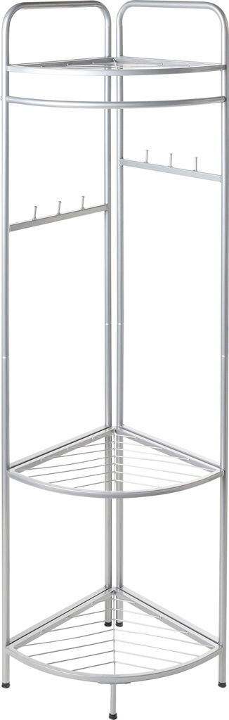 BELIANI Věšák na kabáty stříbrný kovový 160 cm volně Obrázek produktu 