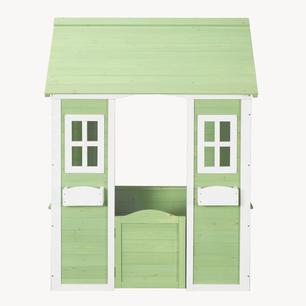 Domek dla dzieci „Kuoldsvin” z drewna sosnowego 144 x 102 x Zdjęcie produktu 