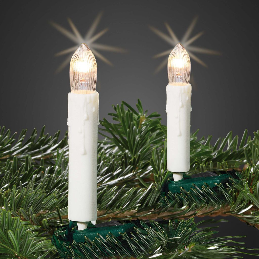 Lichterkette Kerzen innen, 30 Lichter, Lichtlänge 1160cm, Produktbild 