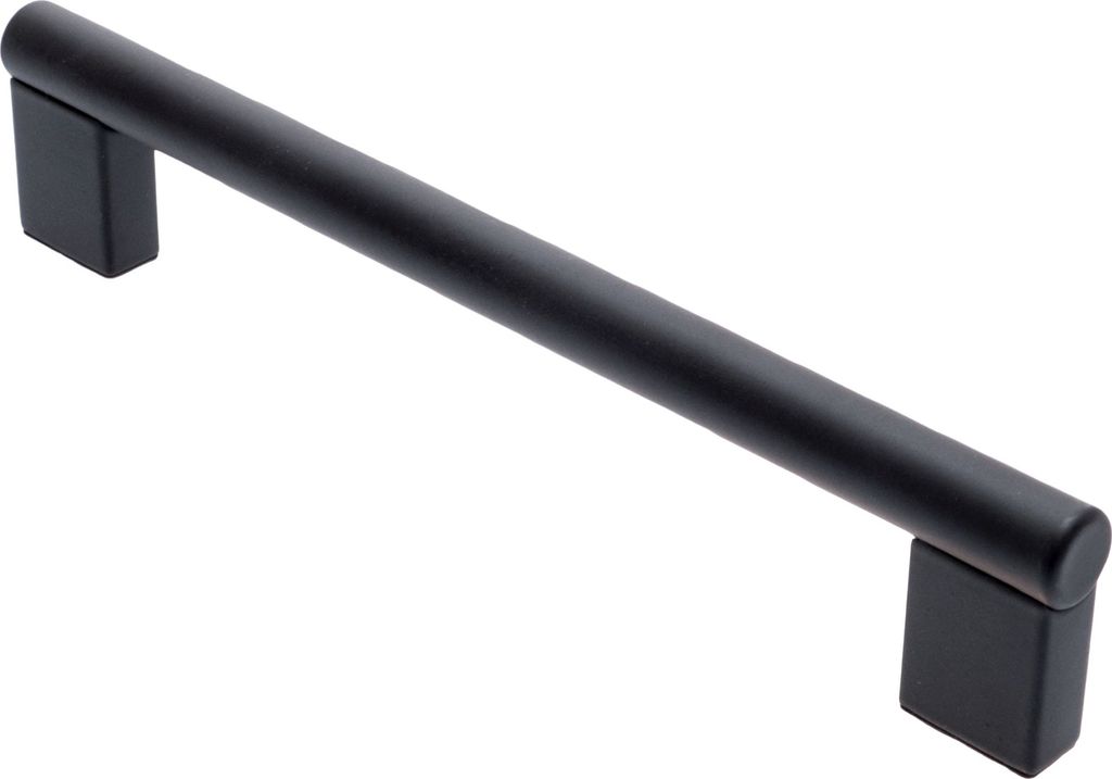 Möbelgriff BA 160mm Küchengriff Schwarz Griffstange Ø 12mm Türgriff