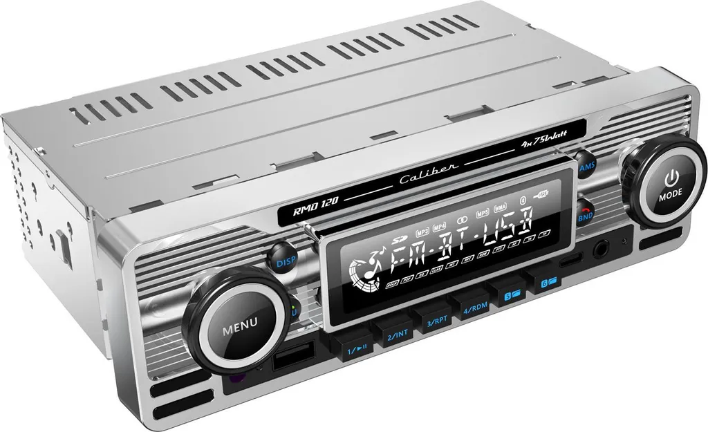 Autoradio Bluetooth 1 DIN Rétro Caliber RMD120BT - Kit Mains Libres USB - 10