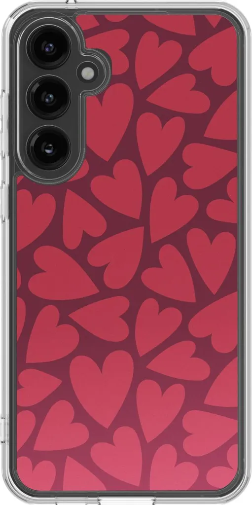 Custodia imoshion Hearty Coral per Samsung S23 FE | Protezione Design