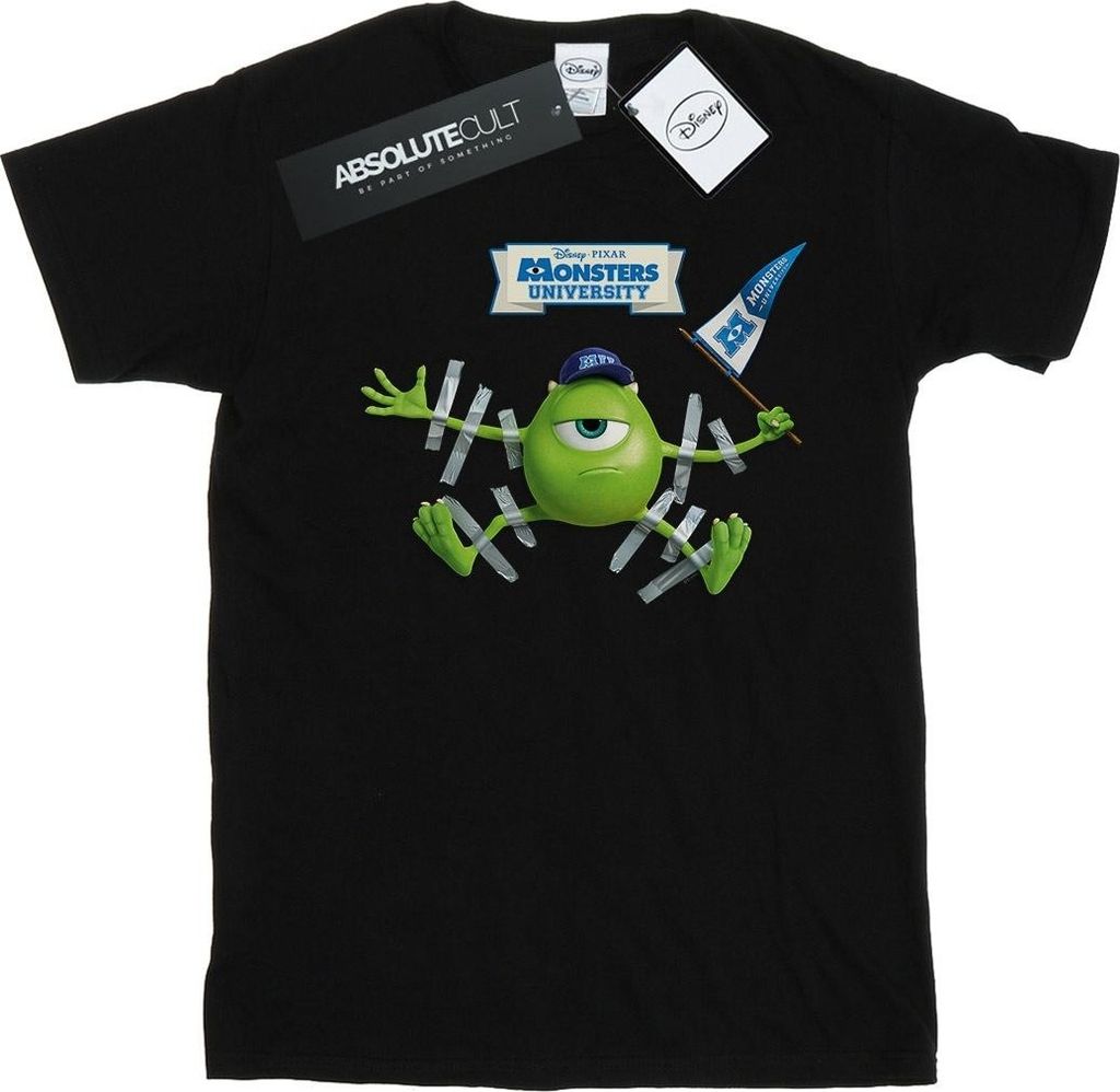 Disney - "Monsters University" T-Shirt für Jungen BI13434 (128) (Schwarz)