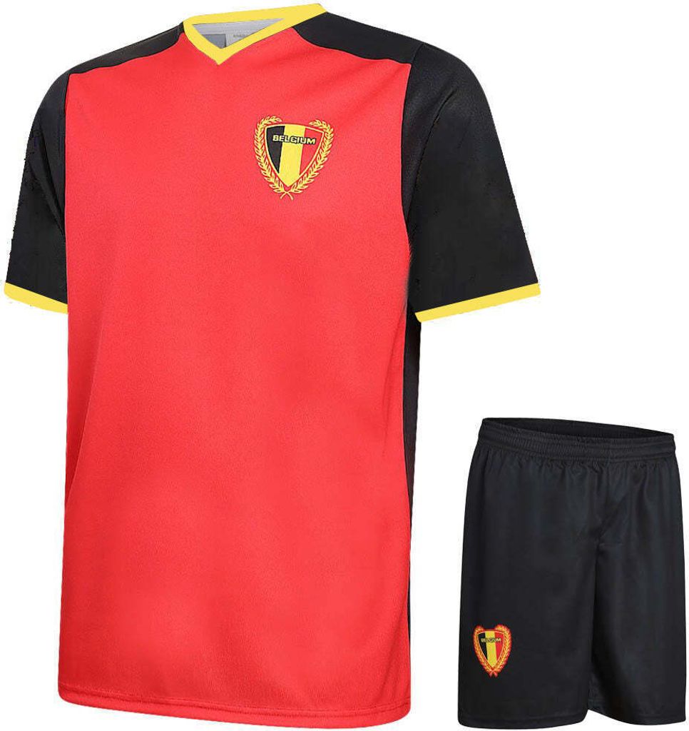 Belgien Fußball Trikot Set Heim - 2022-2024 - Kinder und Erwachsene - S