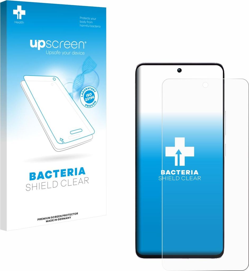 upscreen Schutzfolie für Xiaomi Poco M7 Pro 4G Displayschutz Displayschutzfolie Folie Klar antibakteriell
