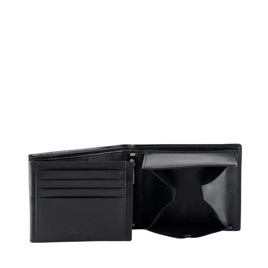 Porte-monnaie Friedrich Lederwaren en cuir avec protection RFID intégré