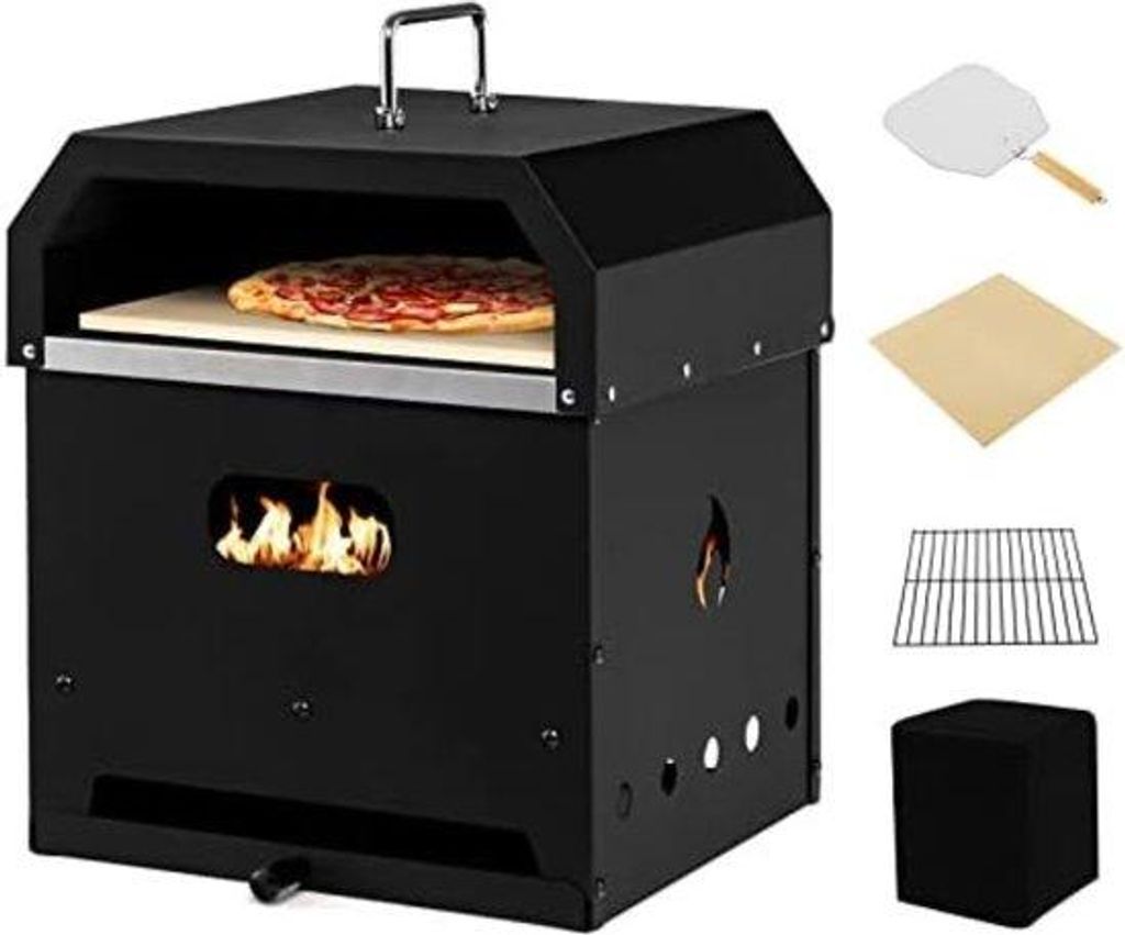 Holzofen Pizza 36x33x43cm Garten