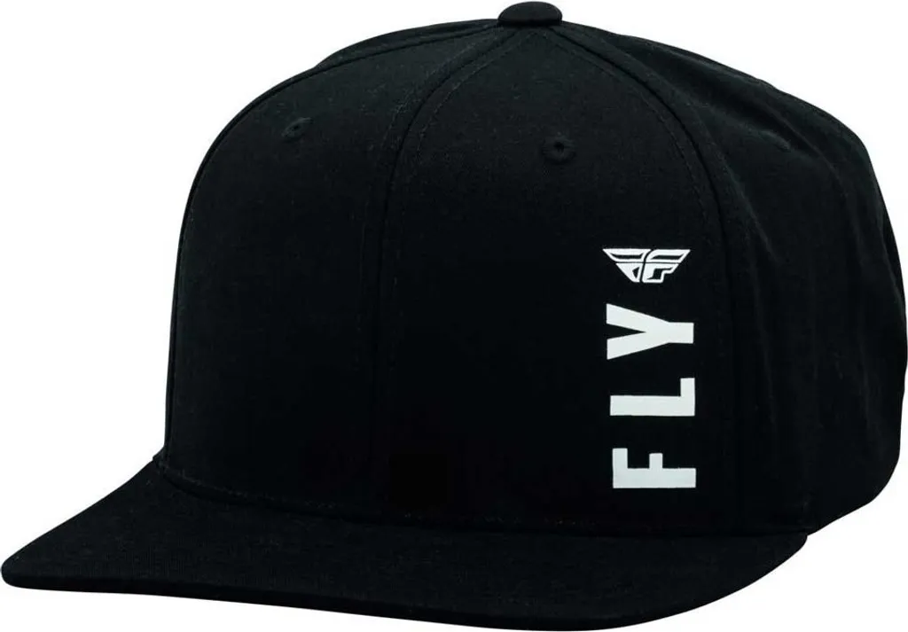 Casquette Homme Fly Racing Vibe Noire Idéale pour Motocross et BMX Life