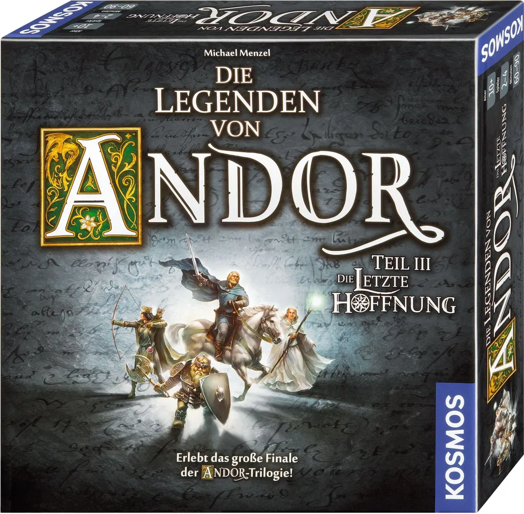 Andor III Jeu de Stratégie avec Scénarios Épiques et Figurines KOSMOS