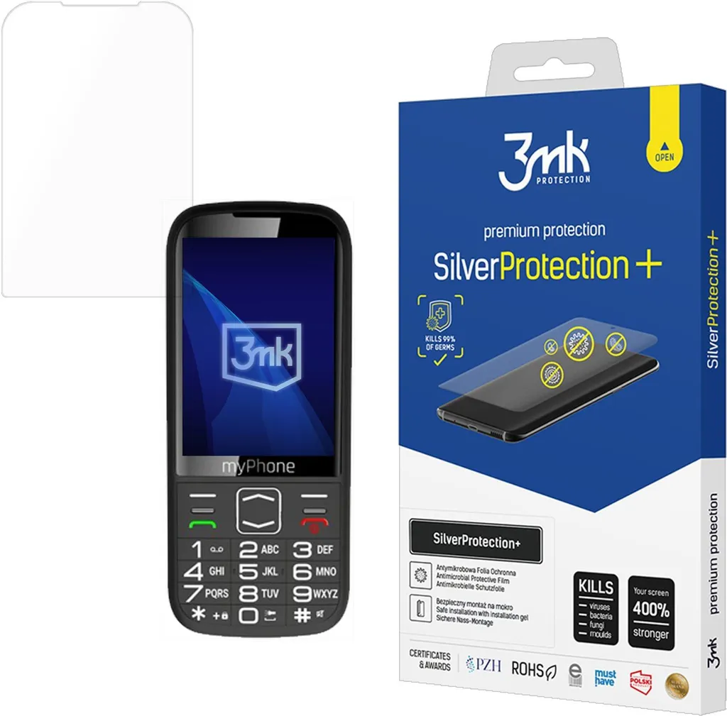 Proteggi i tuoi nonni: MyPhone Halo 4 LTE con schermo Antibatterico
