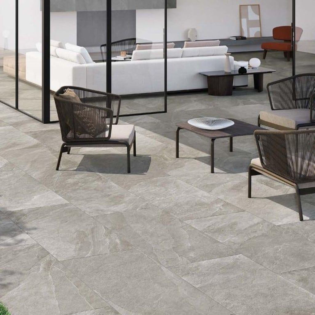 Fliesen Steinoptik Grau 60x60 cm CASA39 Italgraniti